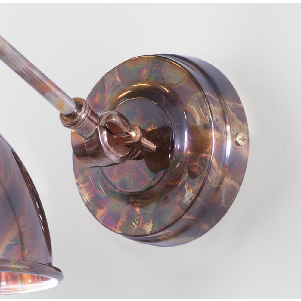 High quality images of the From The Anvil - Burnished Brindley Wall Light | Sku. Anvil-49749 | available to order from Trade Door Handles, quick delivery at discounted prices.