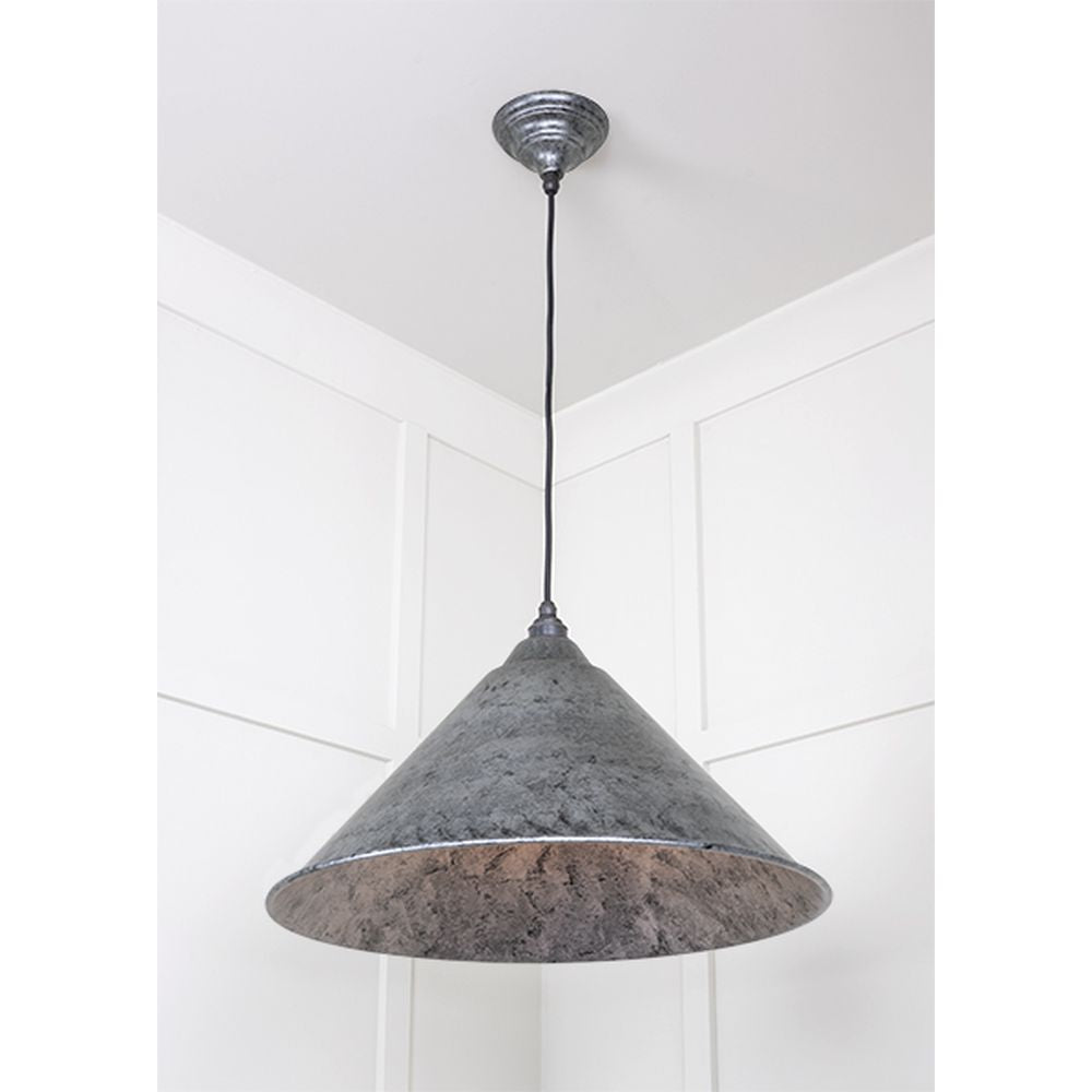 High quality images of the From The Anvil - Pewter Hockley Pendant | Sku. Anvil-49752 | available to order from Trade Door Handles, quick delivery at discounted prices.