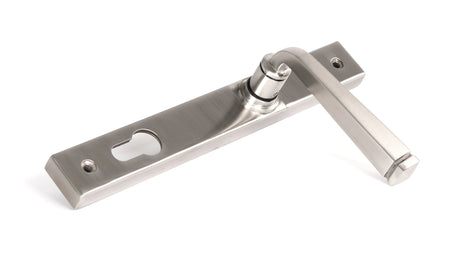 From The Anvil - Satin Marine SS (316) Avon Slimline Lever Espag. Lock Set | Sku. 49800 | Trade Door Handles.