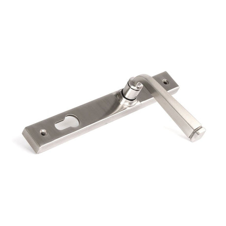 From The Anvil - Satin Marine SS (316) Avon Slimline Lever Espag. Lock Set | Sku. 49800 | Trade Door Handles.
