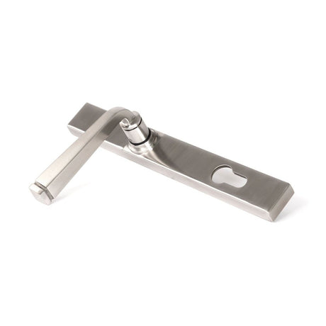 From The Anvil - Satin Marine SS (316) Avon Slimline Lever Espag. Lock Set | Sku. 49800 | Trade Door Handles.
