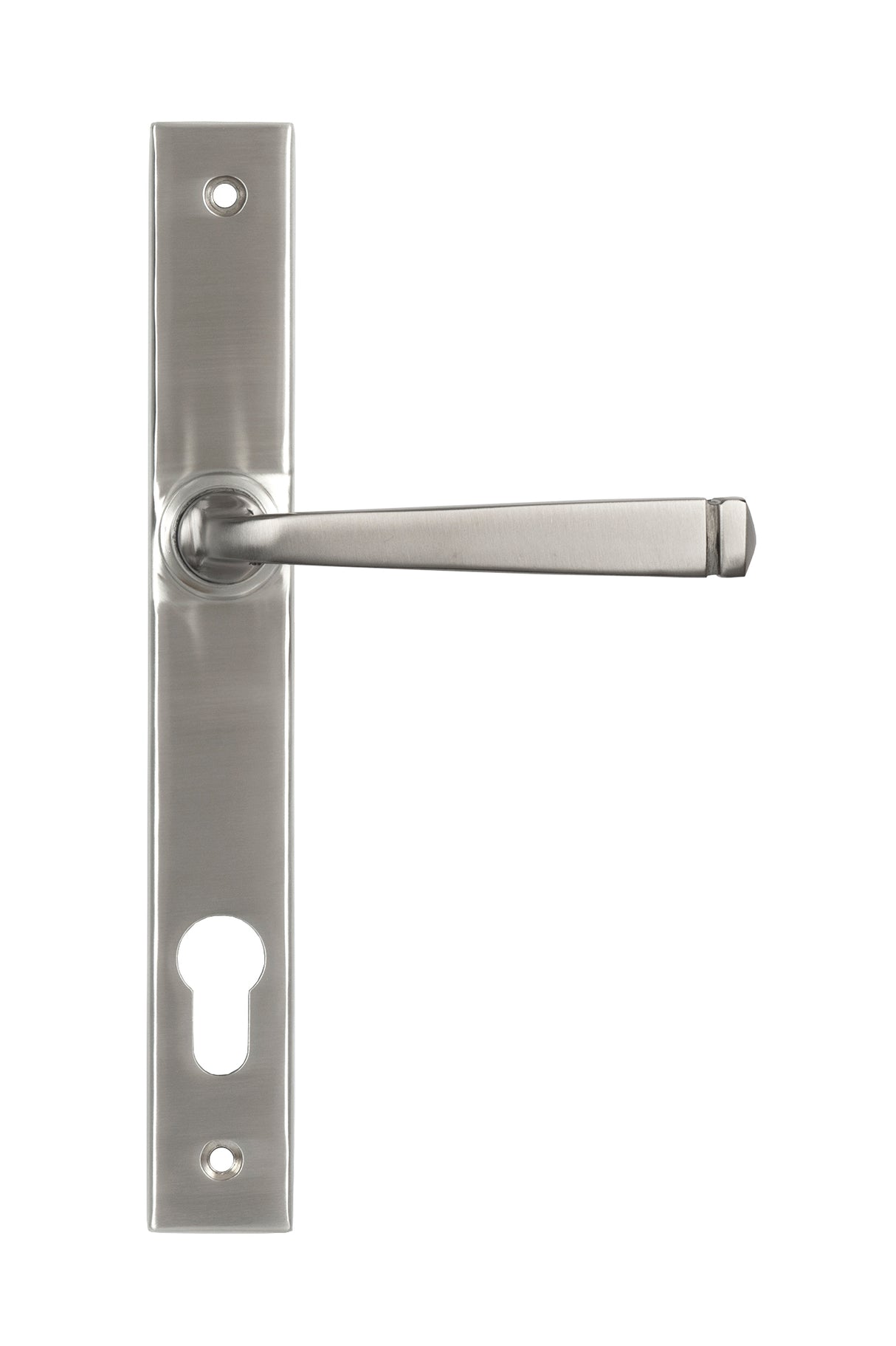 From The Anvil - Satin Marine SS (316) Avon Slimline Lever Espag. Lock Set | Sku. 49800 | Trade Door Handles.