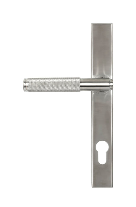 From The Anvil - Satin Marine SS (316) Brompton Slimline Espag. Lock Set | Sku. 49802 | Trade Door Handles.