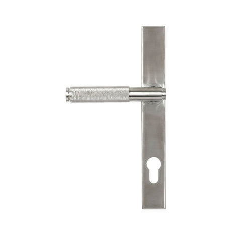 From The Anvil - Satin Marine SS (316) Brompton Slimline Espag. Lock Set | Sku. 49802 | Trade Door Handles.