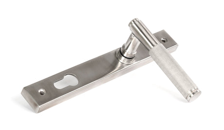 From The Anvil - Satin Marine SS (316) Brompton Slimline Espag. Lock Set | Sku. 49802 | Trade Door Handles.