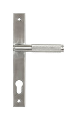 From The Anvil - Satin Marine SS (316) Brompton Slimline Espag. Lock Set | Sku. 49802 | Trade Door Handles.