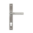 From The Anvil - Satin Marine SS (316) Brompton Slimline Espag. Lock Set | Sku. 49802 | Trade Door Handles.