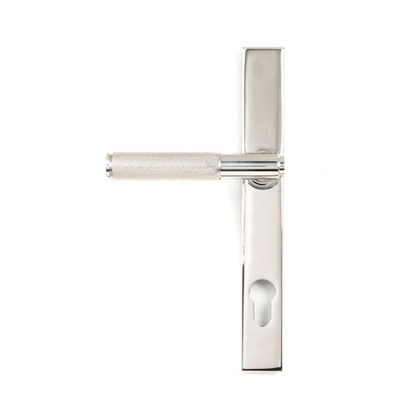 From The Anvil - Polished Marine SS (316) Brompton Slimline Espag. Lock Set | Sku. 49803 | Trade Door Handles.