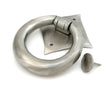 From The Anvil - Satin Marine SS (316) Ring Door Knocker | Sku. 49804 | Trade Door Handles.