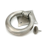 From The Anvil - Satin Marine SS (316) Ring Door Knocker | Sku. 49804 | Trade Door Handles.