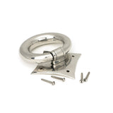 From The Anvil - Polished Marine SS (316) Ring Door Knocker | Sku. 49805 | Trade Door Handles.