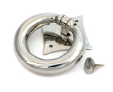 From The Anvil - Polished Marine SS (316) Ring Door Knocker | Sku. 49805 | Trade Door Handles.