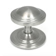 From The Anvil - Satin Marine SS (316) Art Deco Centre Door Knob | Sku. 49806 | Trade Door Handles.
