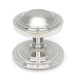 From The Anvil - Polished Marine SS (316) Art Deco Centre Door Knob | Sku. 49807 | Trade Door Handles.