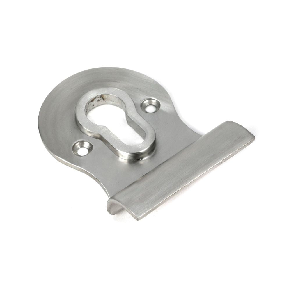From The Anvil - Satin Marine SS (316) Euro Door Pull | Sku. 49810 | Trade Door Handles.