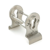 From The Anvil - Satin Marine SS (316) 50mm Euro Door Pull (Back to Back fixings) | Sku. 49812 | Trade Door Handles.