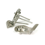 From The Anvil - Satin Marine SS (316) 50mm Euro Door Pull (Back to Back fixings) | Sku. 49812 | Trade Door Handles.