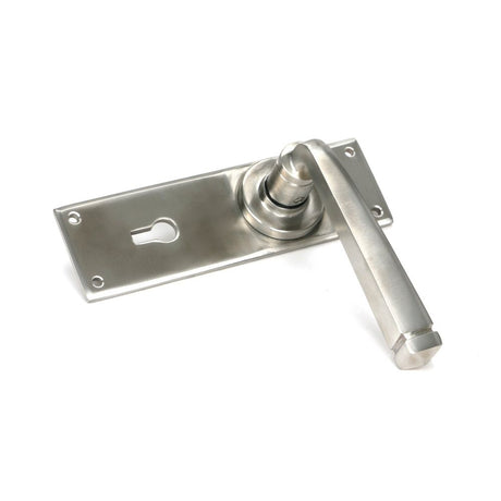 From The Anvil - Satin Marine SS (316) Avon Lever Lock Set | Sku. 49824 | Trade Door Handles.