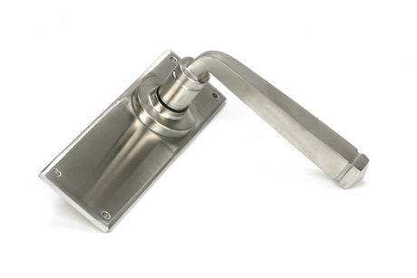 From The Anvil - Satin Marine SS (316) Avon Lever Latch Set | Sku. 49826 | Trade Door Handles.