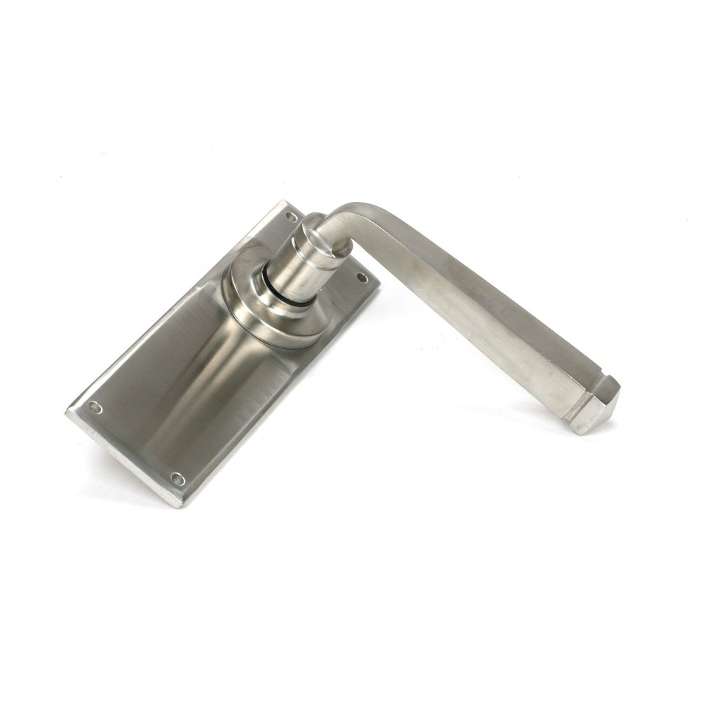 From The Anvil - Satin Marine SS (316) Avon Lever Latch Set | Sku. 49826 | Trade Door Handles.