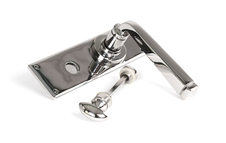 From The Anvil - Polished Marine SS (316) Avon Lever Bathroom Set | Sku. 49829 | Trade Door Handles.