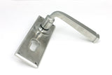 From The Anvil - Satin Marine SS (316) Avon Lever Euro Lock Set | Sku. 49830 | Trade Door Handles.