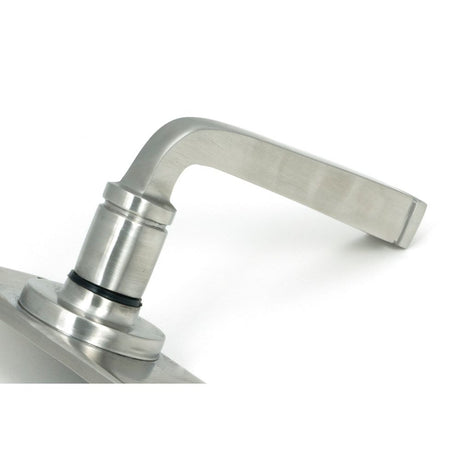 From The Anvil - Satin Marine SS (316) Avon Lever Euro Lock Set | Sku. 49830 | Trade Door Handles.