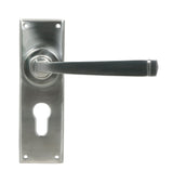 From The Anvil - Satin Marine SS (316) Avon Lever Euro Lock Set | Sku. 49830 | Trade Door Handles.