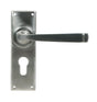 From The Anvil - Satin Marine SS (316) Avon Lever Euro Lock Set | Sku. 49830 | Trade Door Handles.