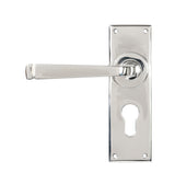 From The Anvil - Polished Marine SS (316) Avon Lever Euro Lock Set | Sku. 49831 | Trade Door Handles.