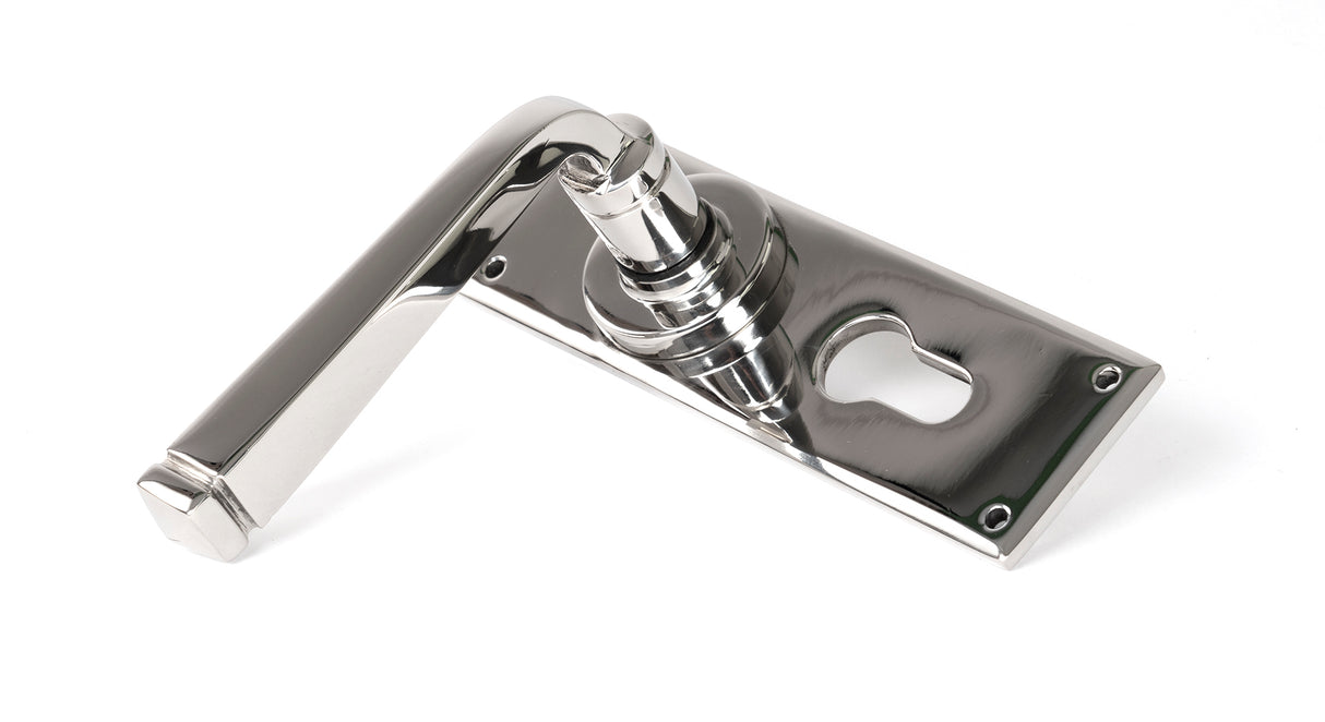 From The Anvil - Polished Marine SS (316) Avon Lever Euro Lock Set | Sku. 49831 | Trade Door Handles.