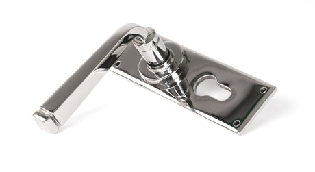 From The Anvil - Polished Marine SS (316) Avon Lever Euro Lock Set | Sku. 49831 | Trade Door Handles.