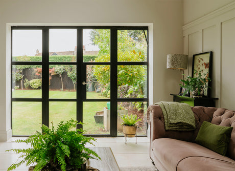 From The Anvil - Satin Marine SS (316) Brompton Lever on Rose Set (Plain) | Sku. 49840 | Trade Door Handles.