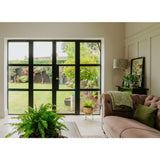 From The Anvil - Satin Marine SS (316) Brompton Lever on Rose Set (Plain) | Sku. 49840 | Trade Door Handles.