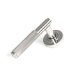 From The Anvil - Polished Marine SS (316) Brompton Lever on Rose Set (Plain) | Sku. 49844 | Trade Door Handles.
