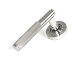 From The Anvil - Polished Marine SS (316) Brompton Lever on Rose Set (Beehive) | Sku. 49846 | Trade Door Handles.