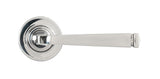 From The Anvil - Polished Marine SS (316) Avon Round Lever on Rose Set (Plain) | Sku. 49852 | Trade Door Handles.