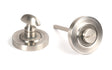 From The Anvil - Satin Marine SS (316) Round Thumbturn Set (Plain) | Sku. 49856 | Trade Door Handles.