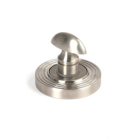 From The Anvil - Satin Marine SS (316) Round Thumbturn Set (Beehive) | Sku. 49858 | Trade Door Handles.