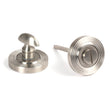 From The Anvil - Satin Marine SS (316) Round Thumbturn Set (Beehive) | Sku. 49858 | Trade Door Handles.