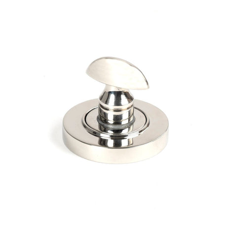 From The Anvil - Polished Marine SS (316) Round Thumbturn Set (Plain) | Sku. 49860 | Trade Door Handles.