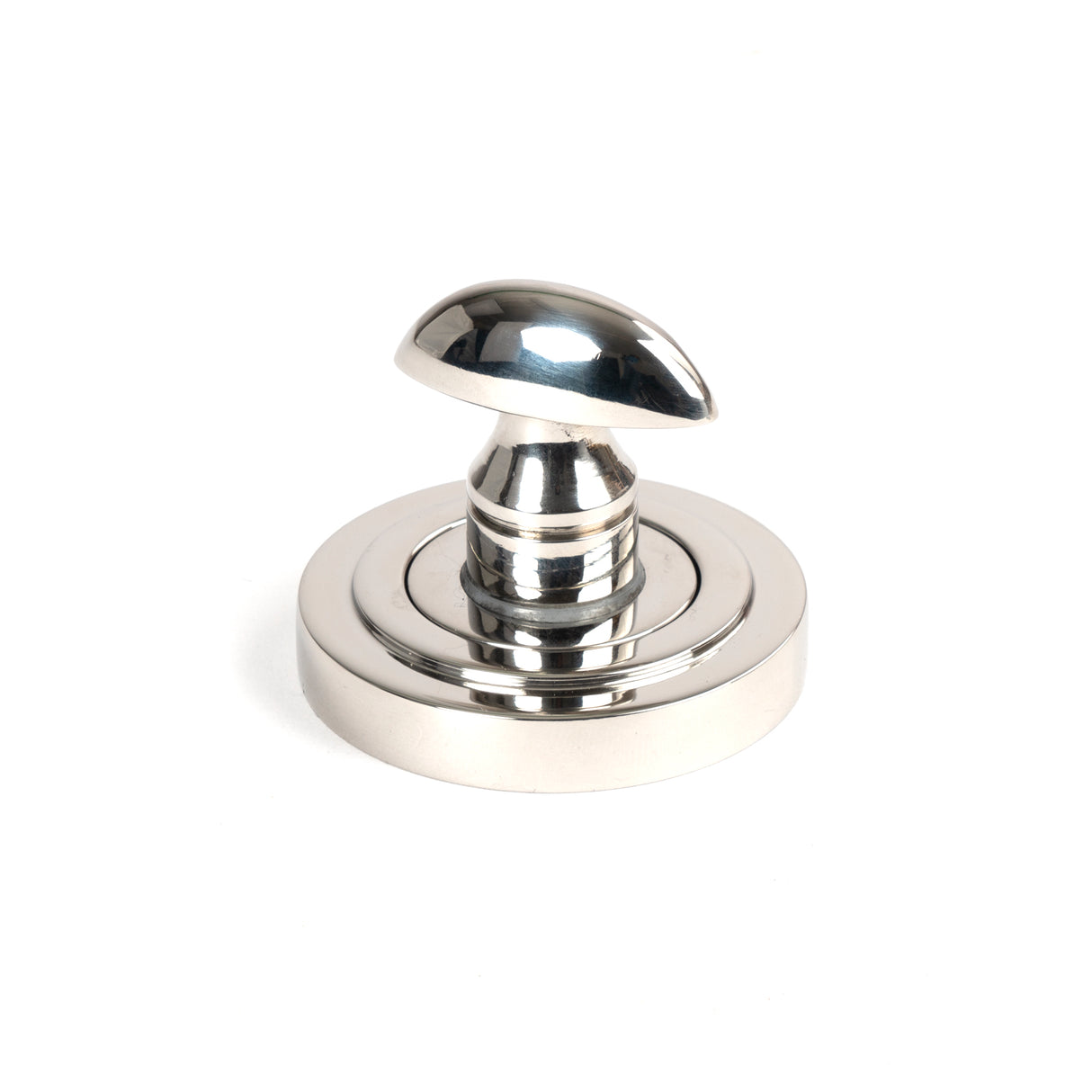 From The Anvil - Polished Marine SS (316) Round Thumbturn Set (Art Deco) | Sku. 49861 | Trade Door Handles.