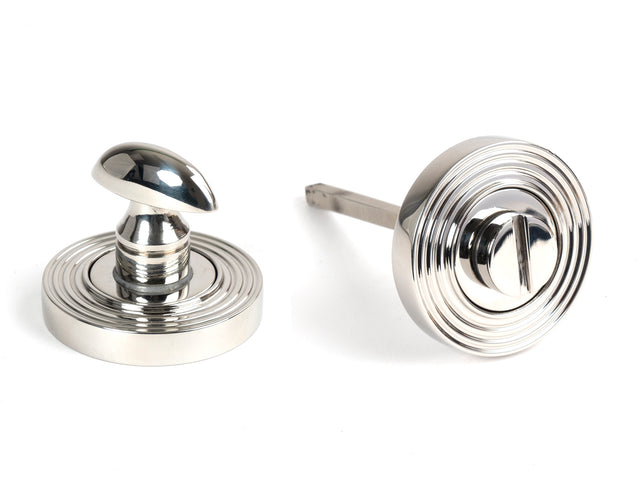 From The Anvil - Polished Marine SS (316) Round Thumbturn Set (Beehive) | Sku. 49862 | Trade Door Handles.