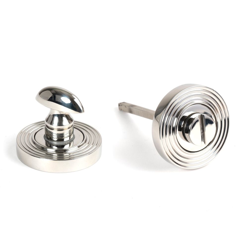 From The Anvil - Polished Marine SS (316) Round Thumbturn Set (Beehive) | Sku. 49862 | Trade Door Handles.