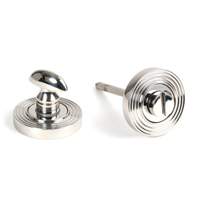 From The Anvil - Polished Marine SS (316) Round Thumbturn Set (Beehive) | Sku. 49862 | Trade Door Handles.