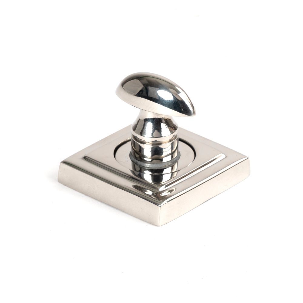 From The Anvil - Polished Marine SS (316) Round Thumbturn Set (Square) | Sku. 49863 | Trade Door Handles.