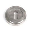 From The Anvil - Satin Marine SS (316) Round Escutcheon (Art Deco) | Sku. 49865 | Trade Door Handles.