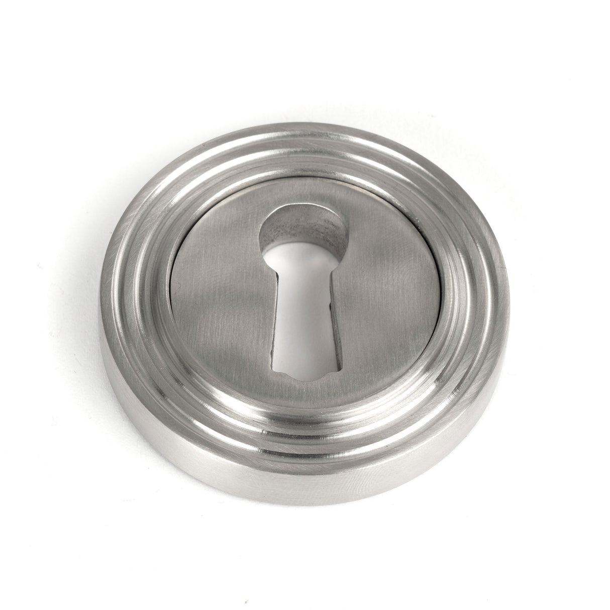 From The Anvil - Satin Marine SS (316) Round Escutcheon (Beehive) | Sku. 49866 | Trade Door Handles.