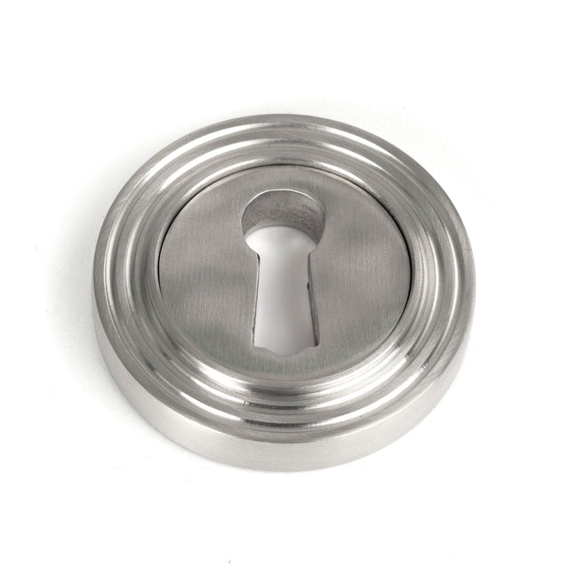 From The Anvil - Satin Marine SS (316) Round Escutcheon (Beehive) | Sku. 49866 | Trade Door Handles.