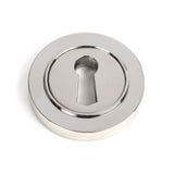 From The Anvil - Polished Marine SS (316) Round Escutcheon (Plain) | Sku. 49868 | Trade Door Handles.